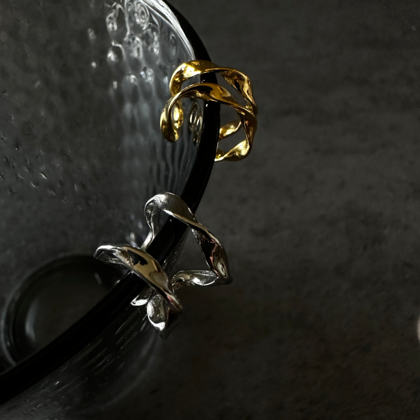 316L nuance ear cuff gld