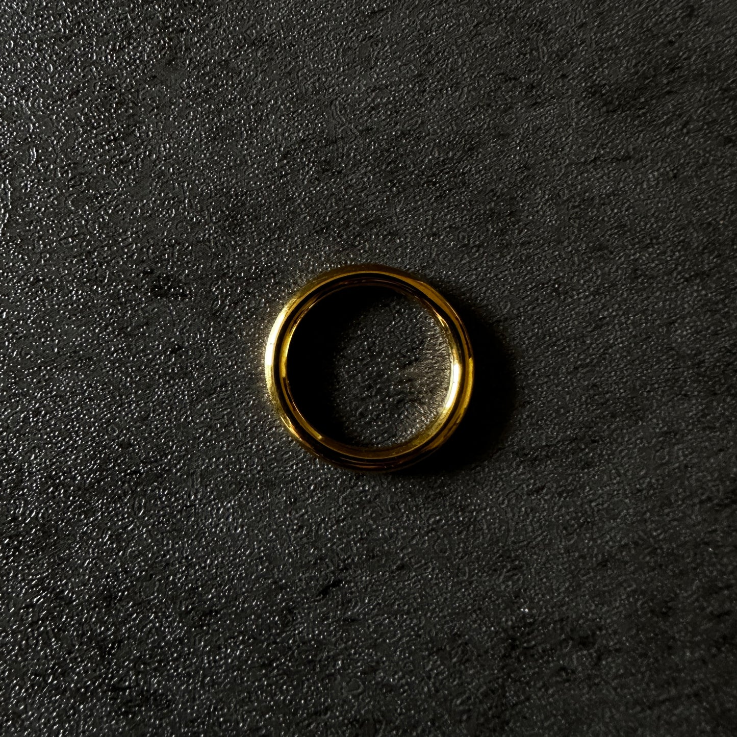 silver925 simple ring 3mm gld