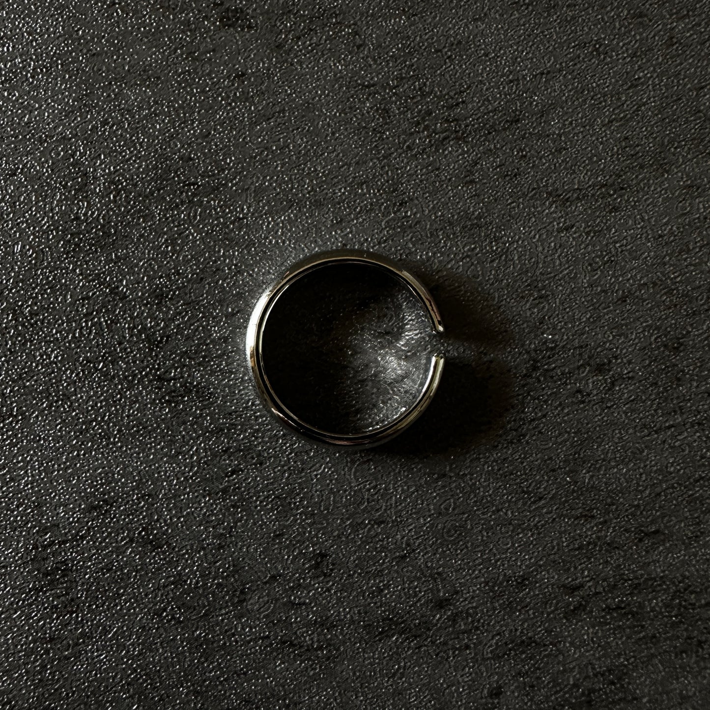 silver925 simple open ring