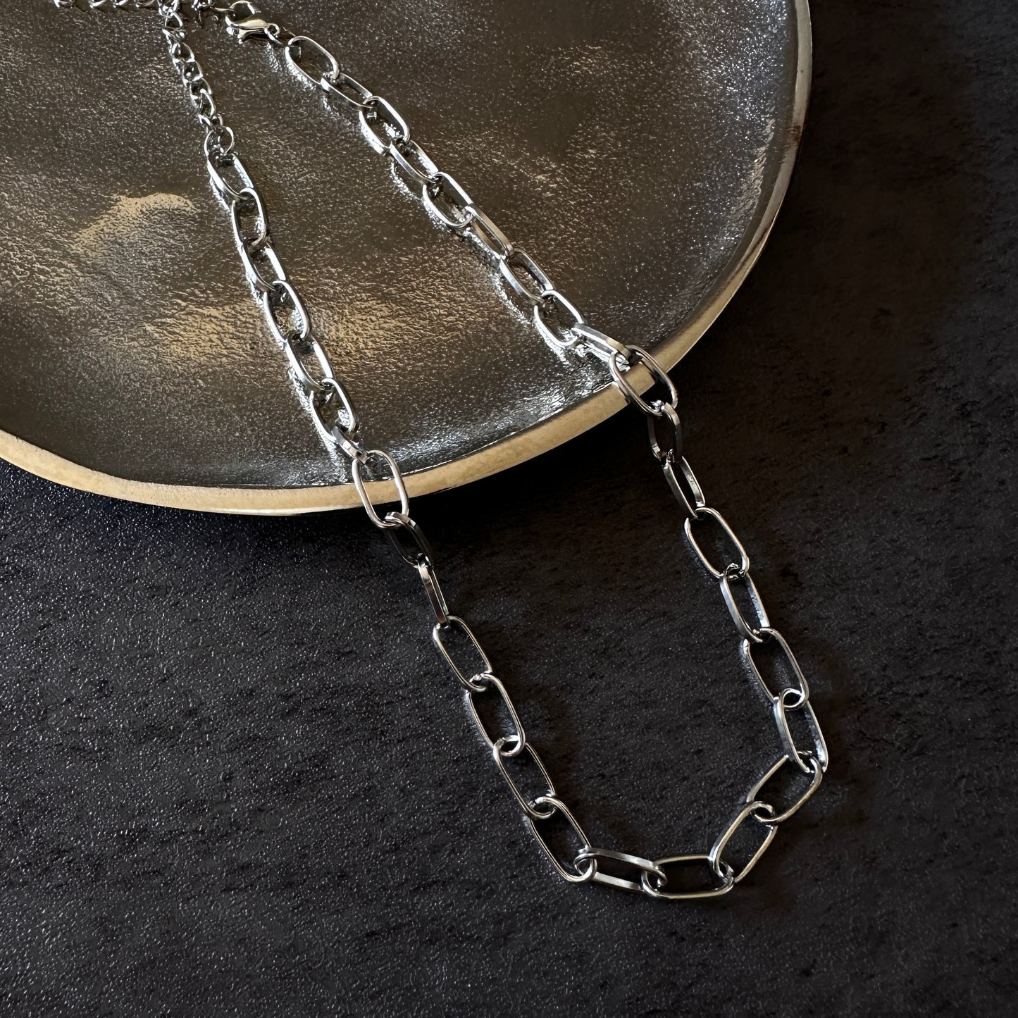 316L box chain necklace sv