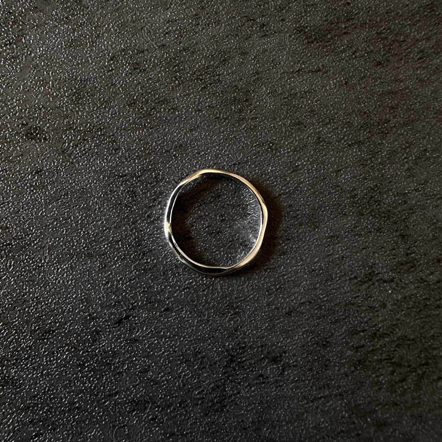 silver925 curve ring sv