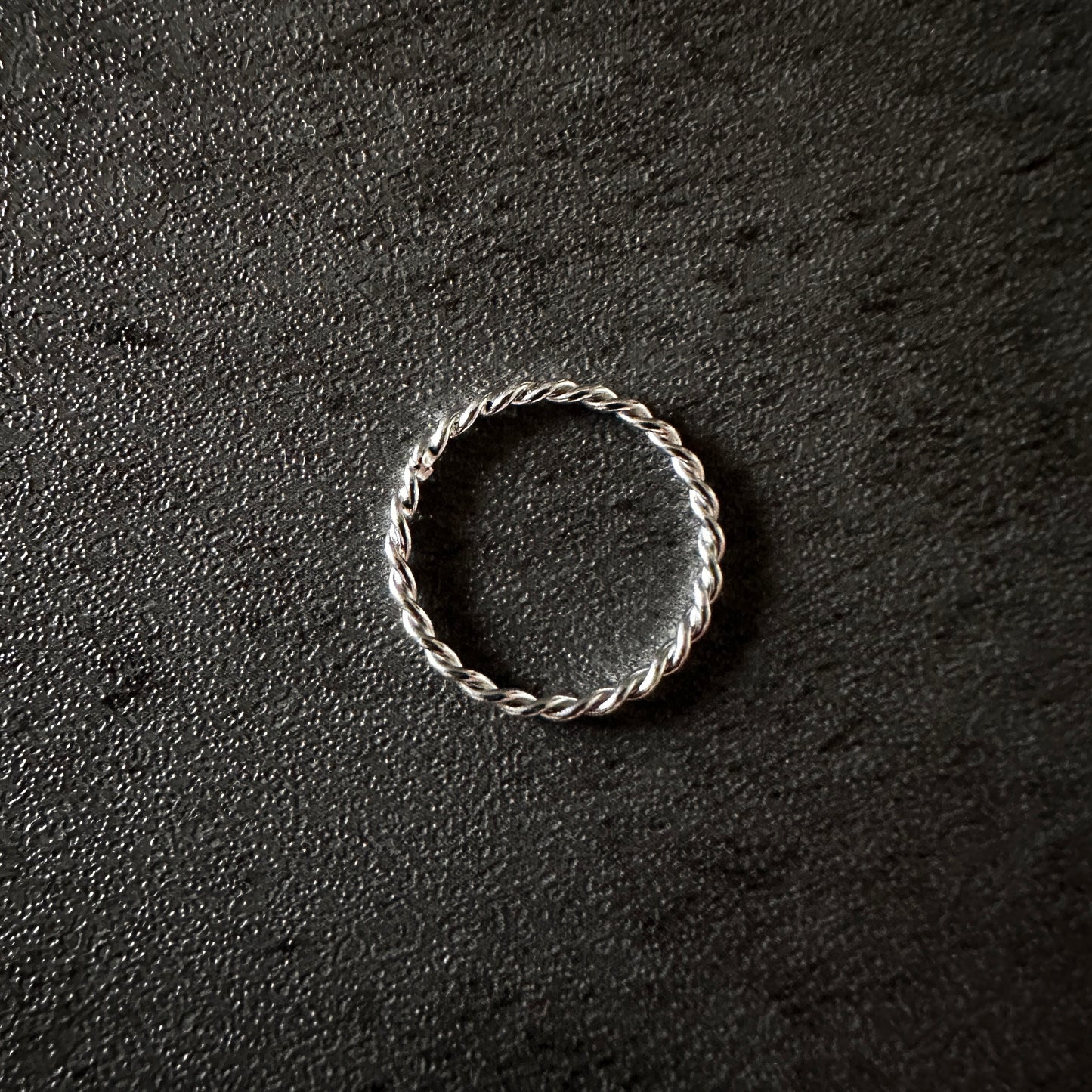 silver925 twist ring