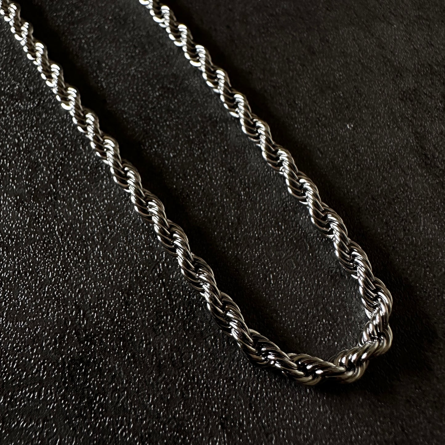 316L twist rope necklace sv