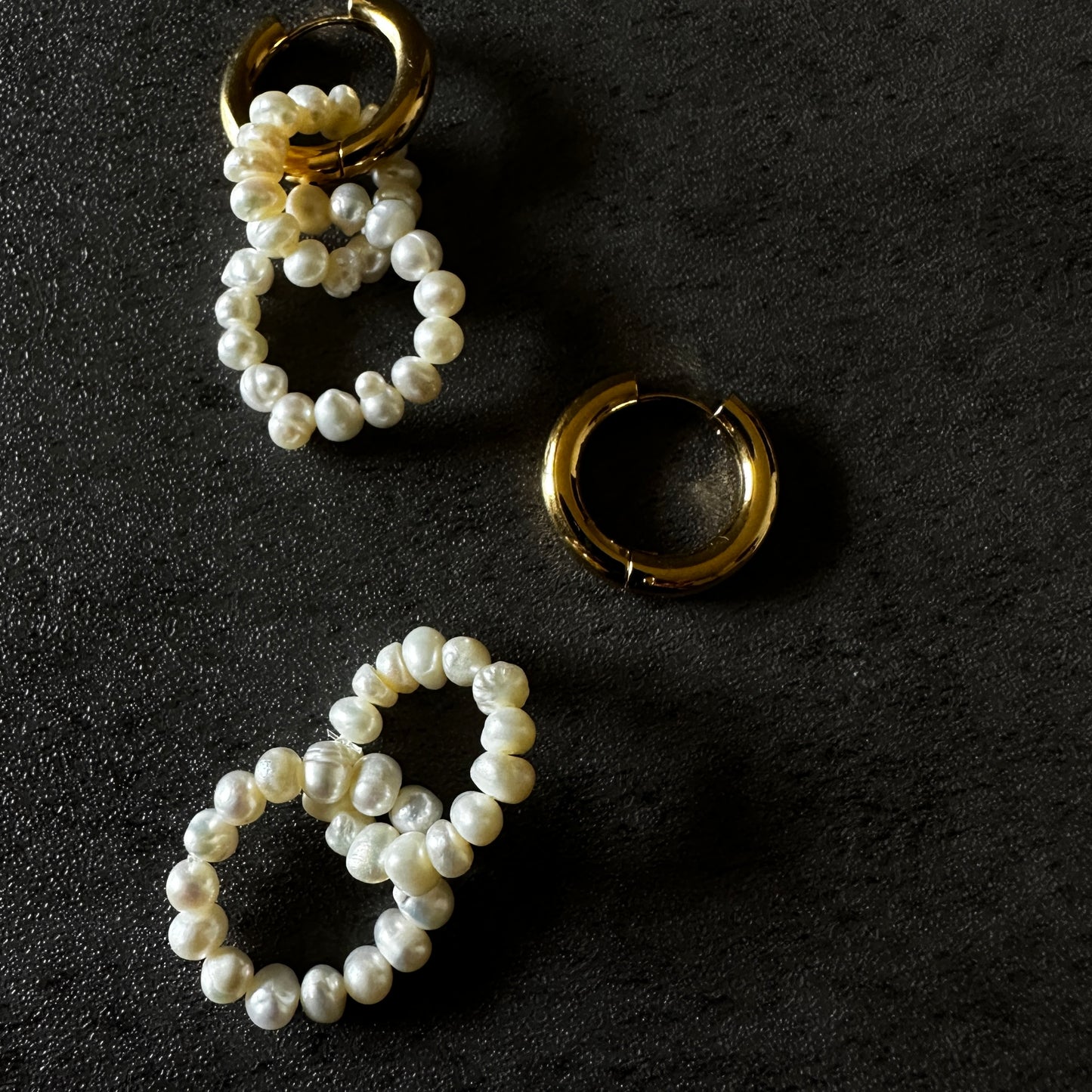 316L vintage pearl pierce