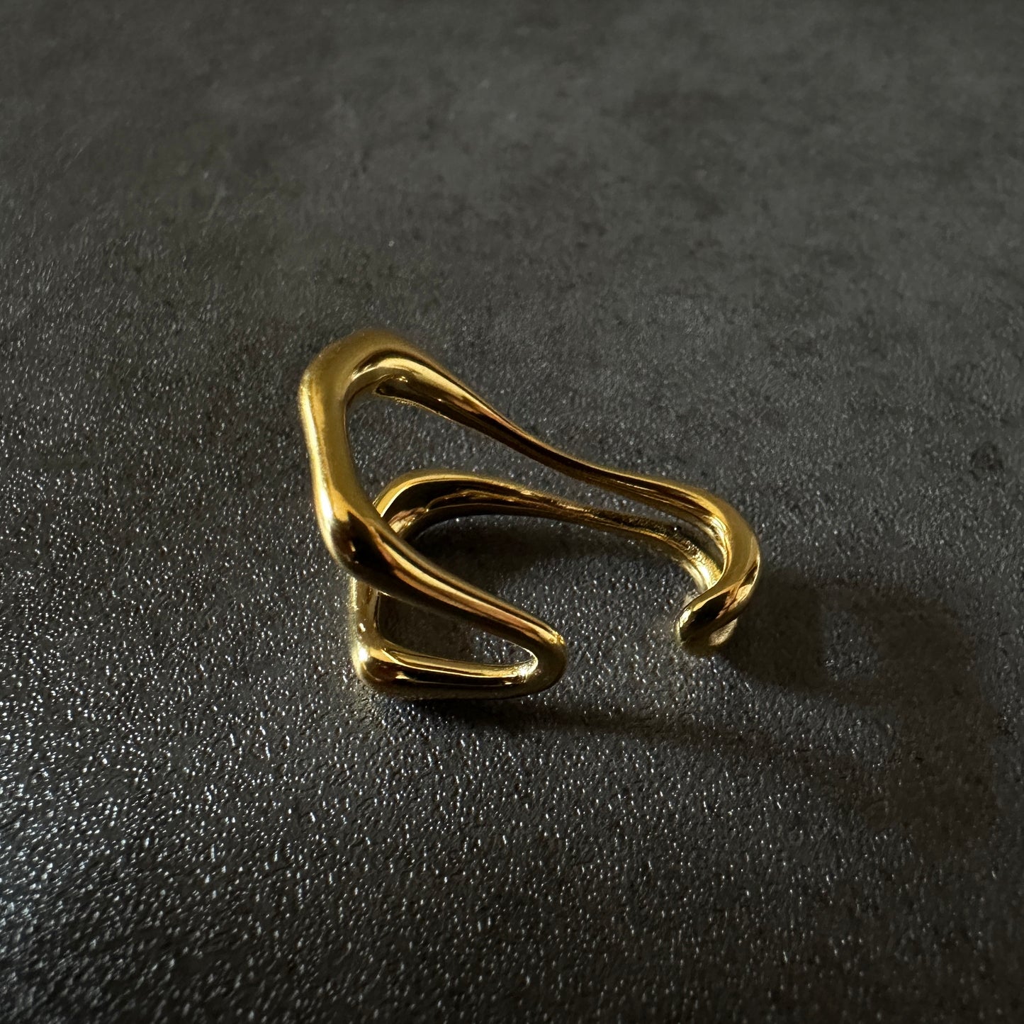 316L nuance design ear cuff gld