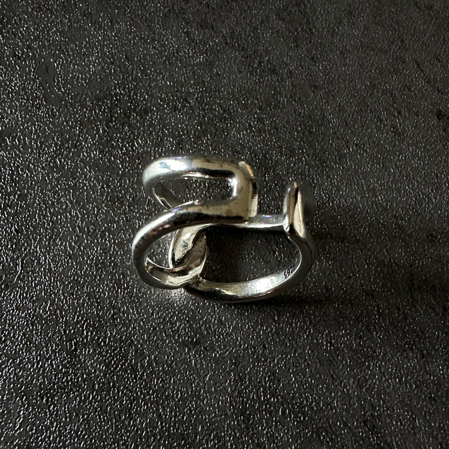 silver925 eternal open ring