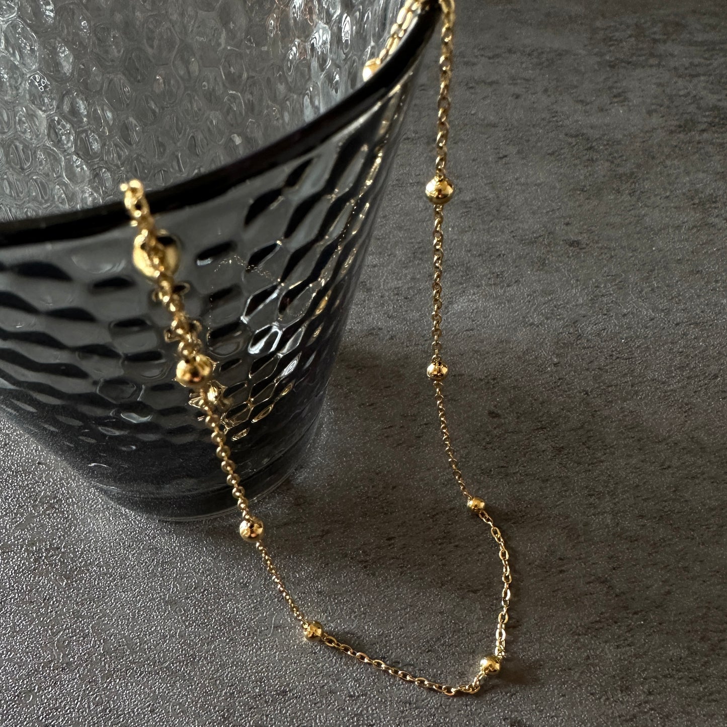 316L dot chain necklace