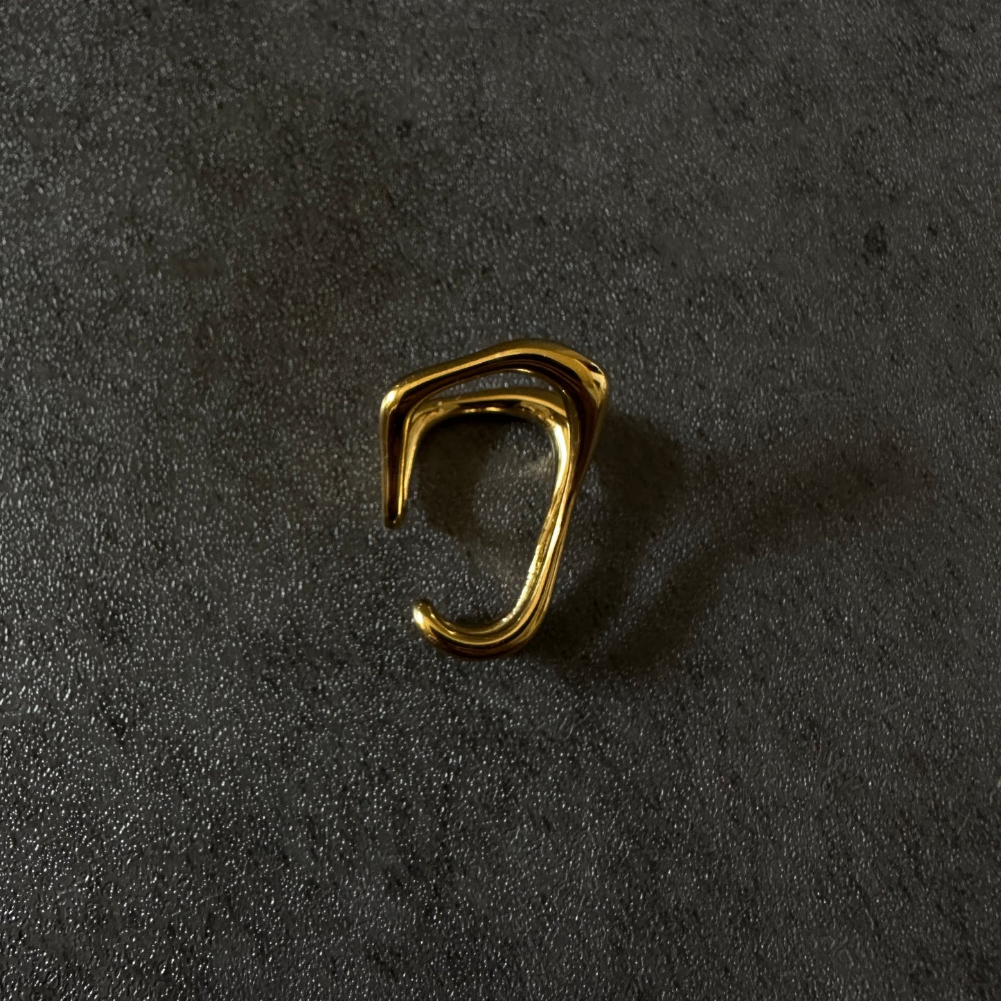 316L nuance design ear cuff gld