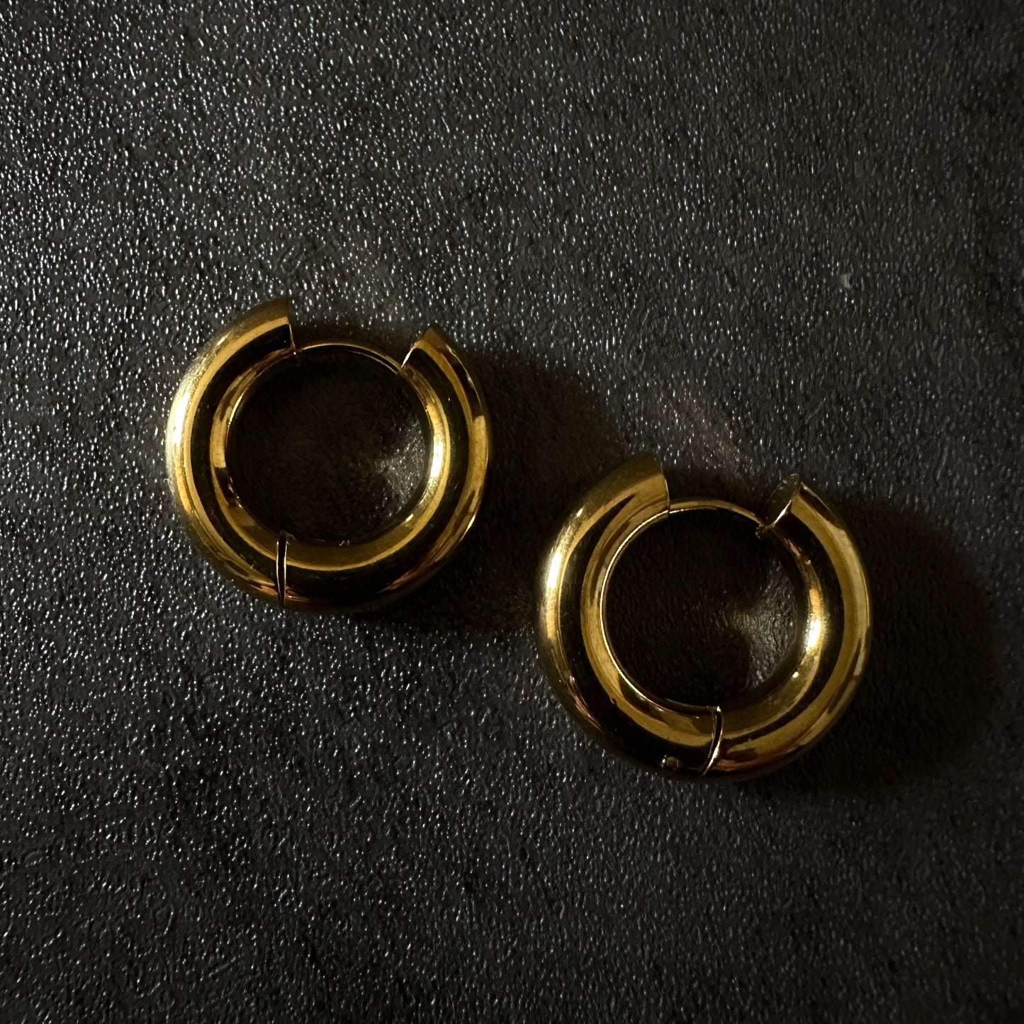 316L simple hoop pierce 5mm gld