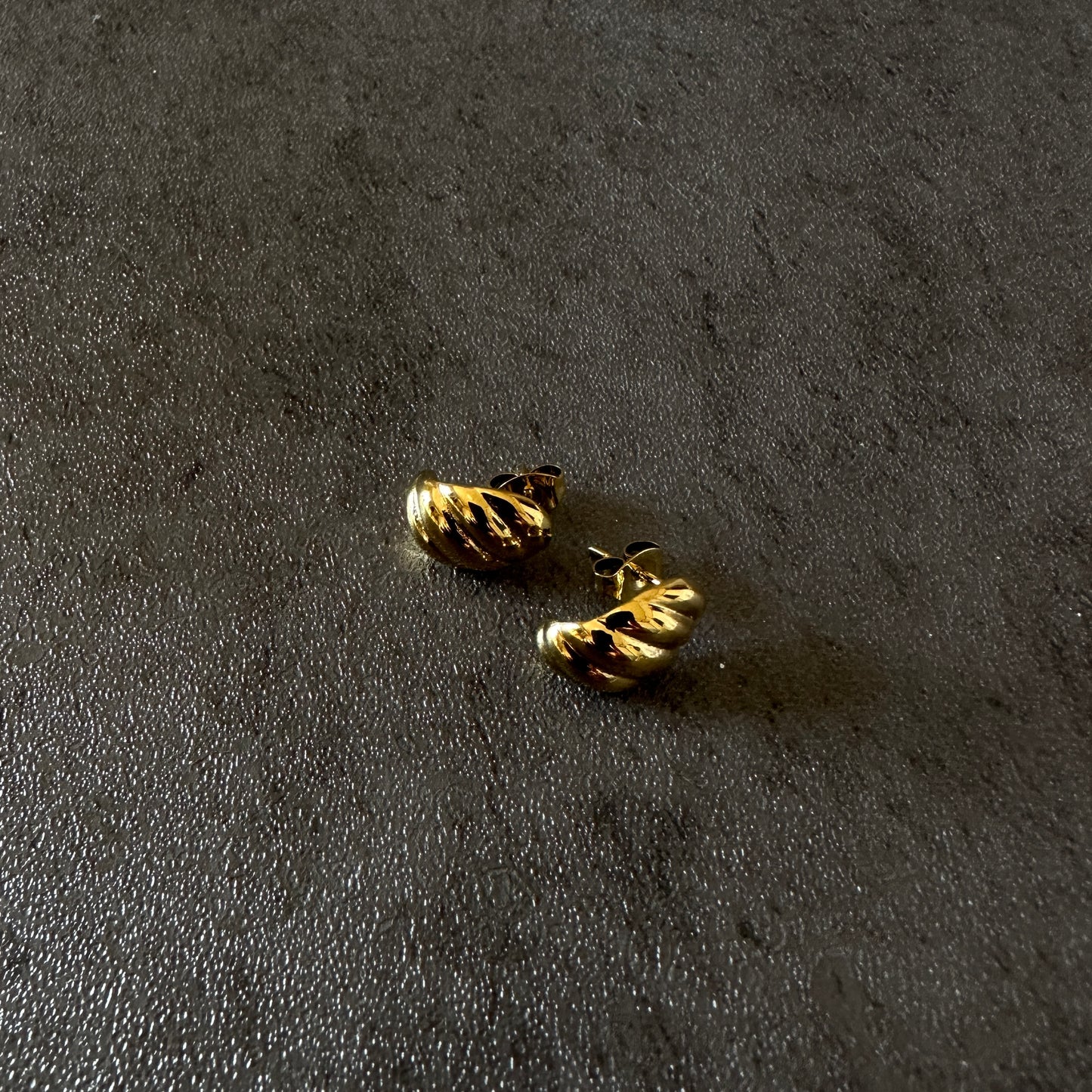 316L mini croissant pierce gld