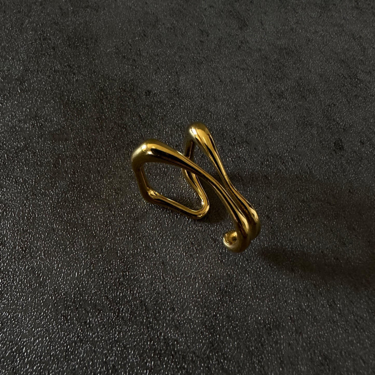 316L nuance design ear cuff gld