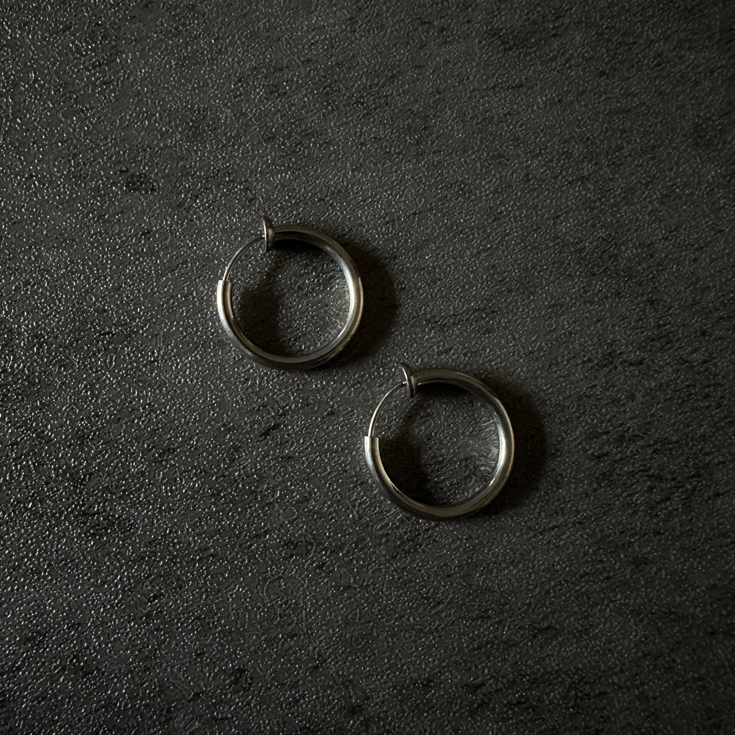 316L simple hoop earrings sv