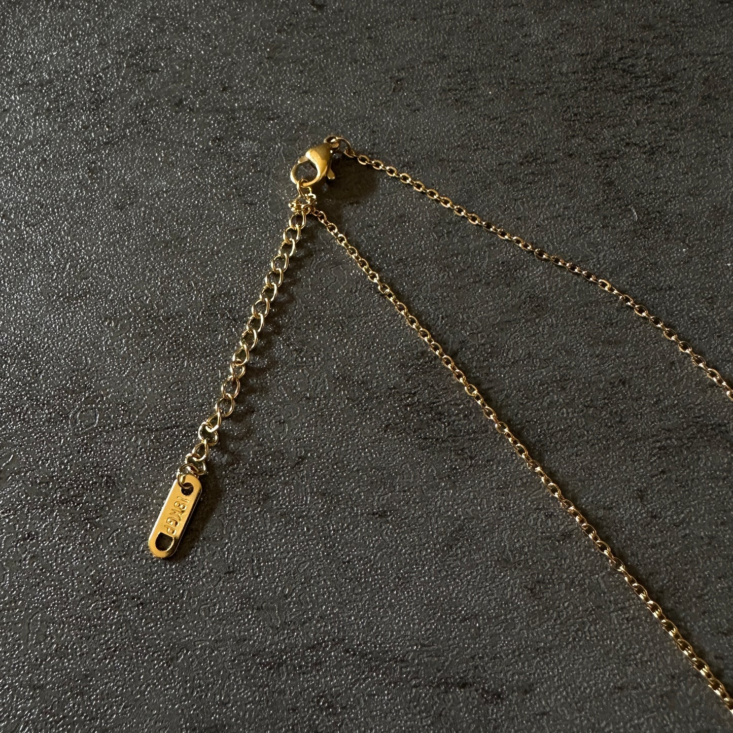 316L drop chain necklace