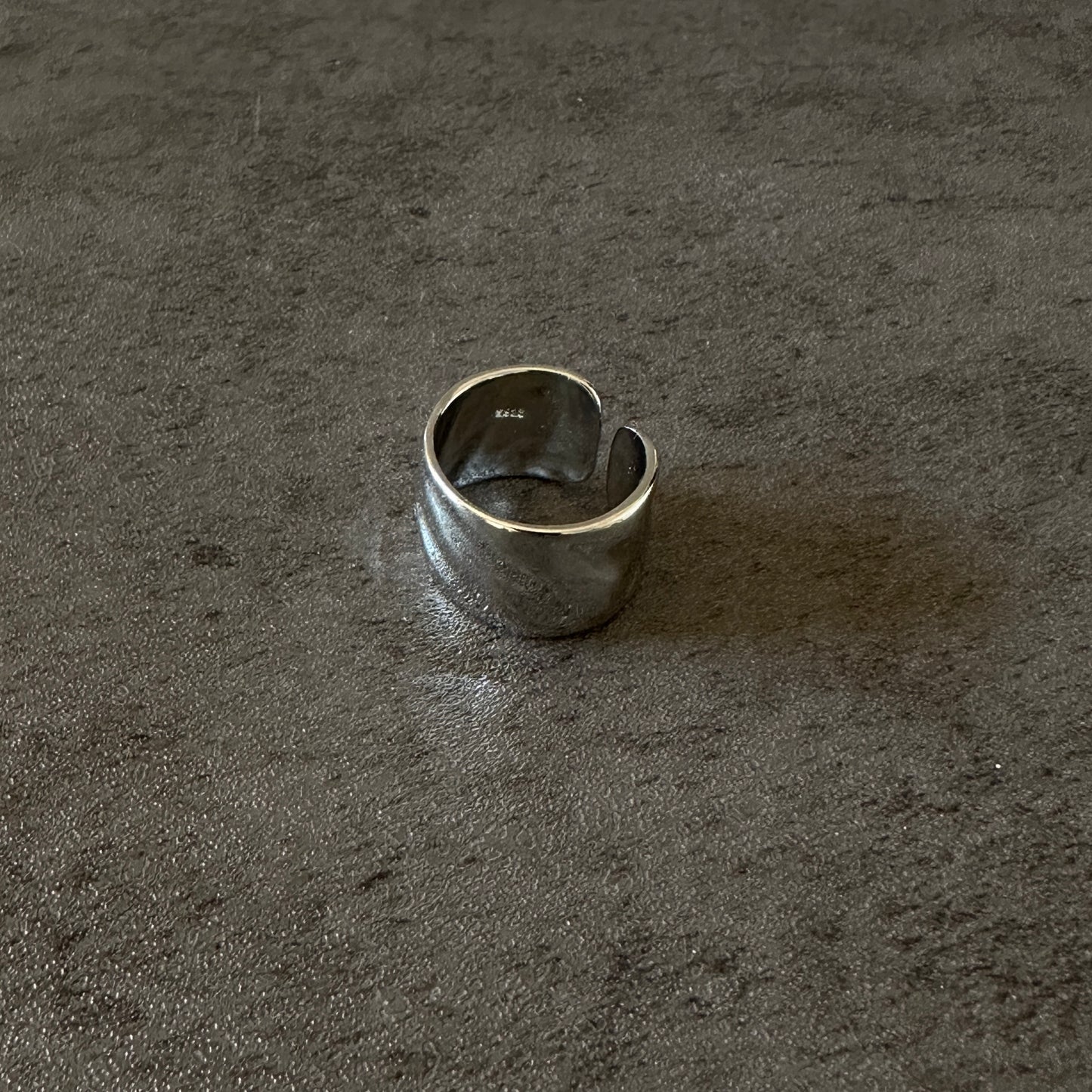 silver925 wide open ring